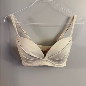 Victoria’s Secret Angel Convertible Bikini Top – 34DD – Ivory/Cream